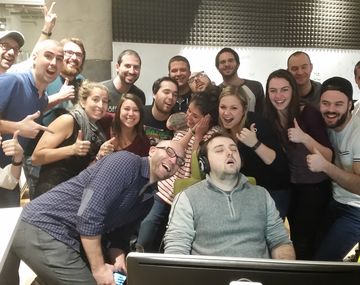 Dormido el segundo día de trabajo 