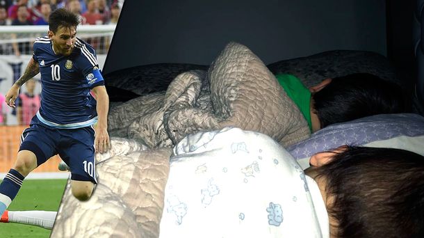 La tierna foto de Antonella Roccuzzo y sus hijos por el nuevo récord de Messi
