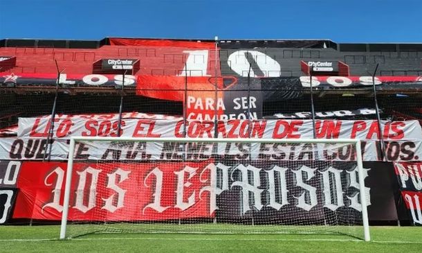 La reacción de la hinchada de Newells a la amenaza a Messi