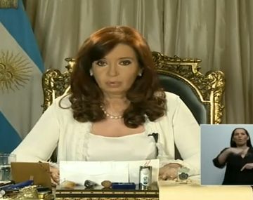 Las frases más destacadas de la cadena nacional de CFK