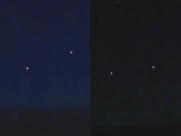 Bariloche: las extrañas luces que sorprendieron al piloto de un avión en pleno vuelo