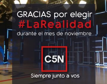 C5N ganó el rating de noviembre y sigue siendo el canal de noticias líder