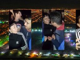 Propuesta de matrimonio en el show del Indio Solari Propuesta de matrimonio en el show del Indio Solari