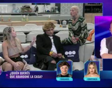 Fuerte cruce de Coty y Furia en el vivo de Gran Hermano: Que se vaya la mugrosa