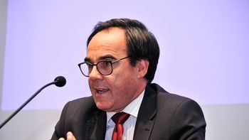 Robert Bouvier subrayó la finitud del agua en Uruguay. Robert Bouvier subrayó la finitud del agua en Uruguay.