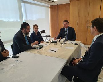 Bolsonaro se nieva a un aislamiento general por el coronavirus - Cr&eacute;dito:&nbsp;@jairbolsonaro