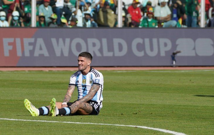 Malas noticias para el Atlético Madrid: se confirmó la lesión de De Paul