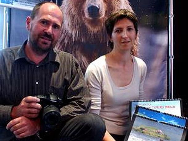 Laurent Schwebel y esposa