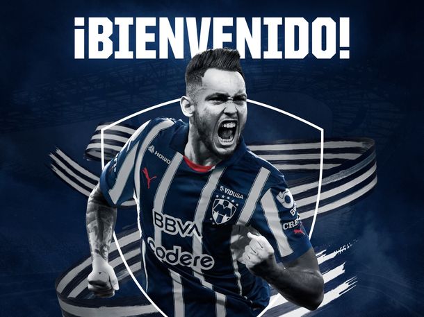Rayados de Monterrey presentó a Lucas Ocampos: será dirigido por Martín Demichelis