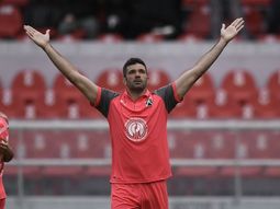 Emmanuel Gigliotti en Independiente - Crédito:&nbsp;@Independiente