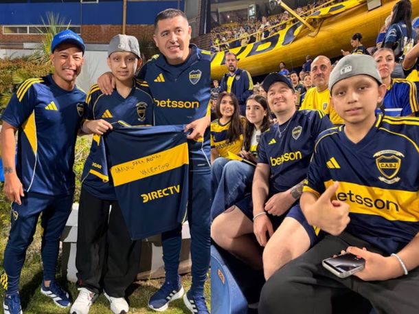 Sueño cumplido en plena lucha: Riquelme y un gesto que conmovió al mundo Boca