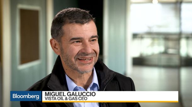Miguel Galuccio fue entrevistado por Bloomberg TV