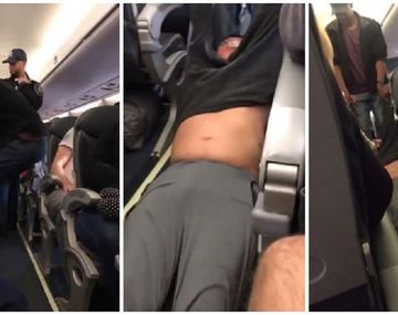 Un pasajero fue sacado de un avión por sobreventa de pasajes 