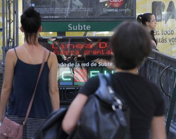 Los metrodelegados suspendieron el paro rotativo en el subte