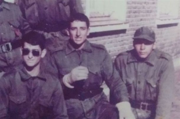 Andrés Folch durante la guerra de Malvinas