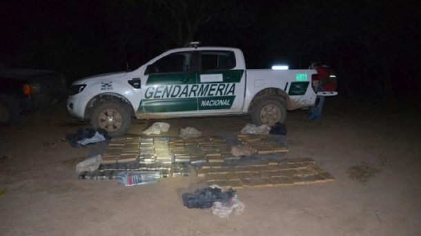 Gendarmería incautó 180 kilos de marihuana - Crédito: diario21.tv