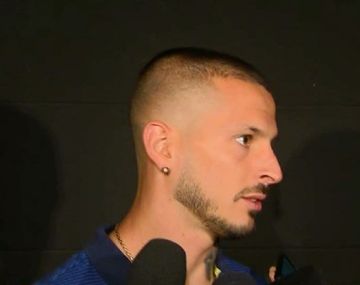 Pipa Benedetto luego de los estudios que confirmaron la dura lesión