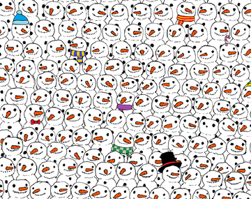 ¿Podés encontrar al panda?