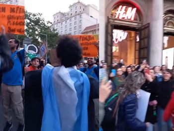 La Marcha Federal Universitaria llegó a Barcelona: Este pueblo no cambia de idea...