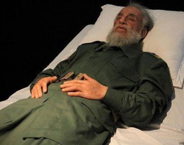 Falsa foto de Fidel Castro muerto que circula por redes sociales