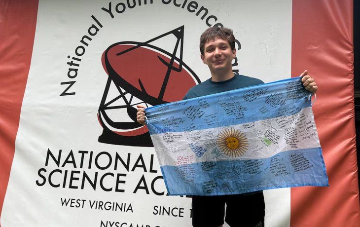 La historia del estudiante argentino elegido entre los diez mejores del mundo