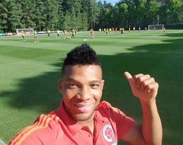Frank Fabra con la selección de Colombia - Crédito:&nbsp;fabra18
