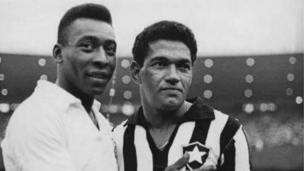 Pelé y Garrincha formaron una dupla formidable en la Selección de Brasil. 