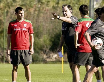 El Loco durante su etapa en el Bilbao