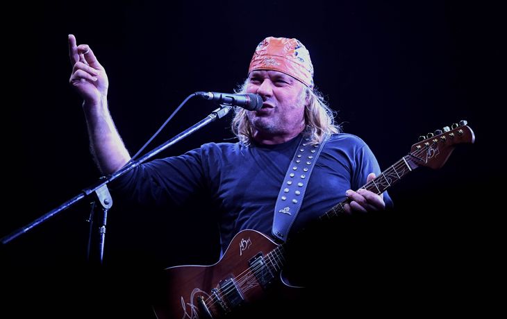 Chizzo, el cantante y guitarrista de La Renga