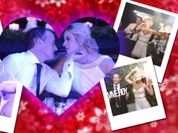 El álbum de fotos de la boda de Cirio e Insaurralde