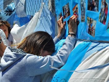 La mujer de un tripulante del ARA San Juan sufrió un infarto