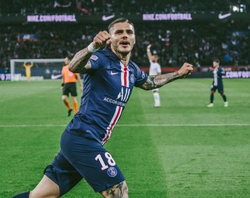 Mauro Icardi sigue en el PSG con una insólita cláusula anti Juventus