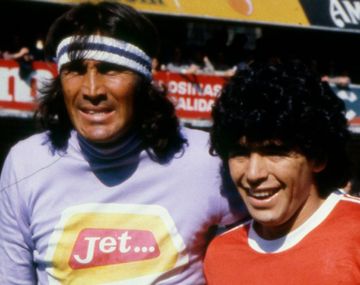 Murió el Loco Gatti: el día que el gordito Diego Maradona le hizo cuatro goles