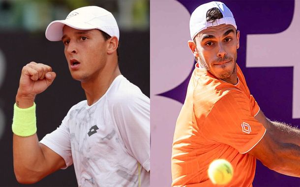 Luciano Darderi y Francisco Cerúndolo.