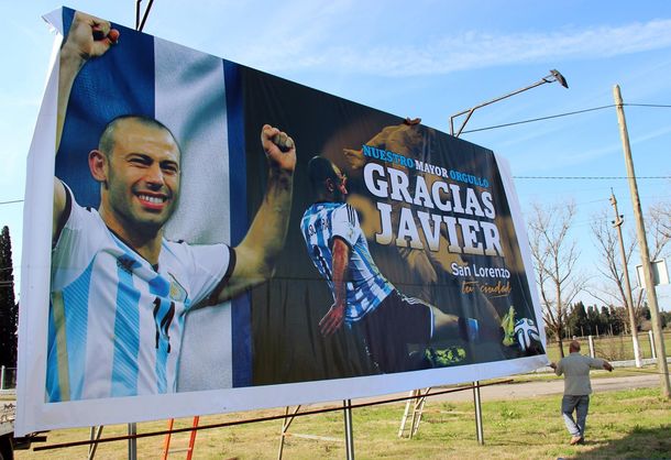 Mascherano será recibido con todos los honores en su ciudad natal: mirá los preparativos