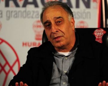 Alejandro Nadur, presidente de Hurac&aacute;n