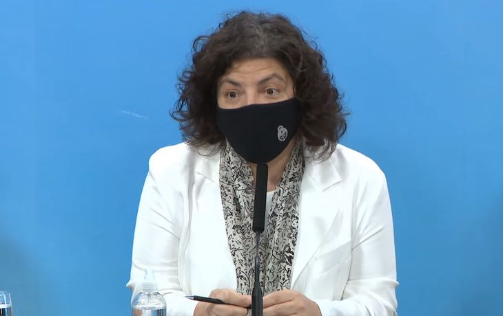Vizzotti advirtió que si aumentan los casos habrá restricciones a la circulación