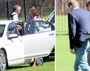 El papelón de Kate Middleton: quedó al descubierto por el viento