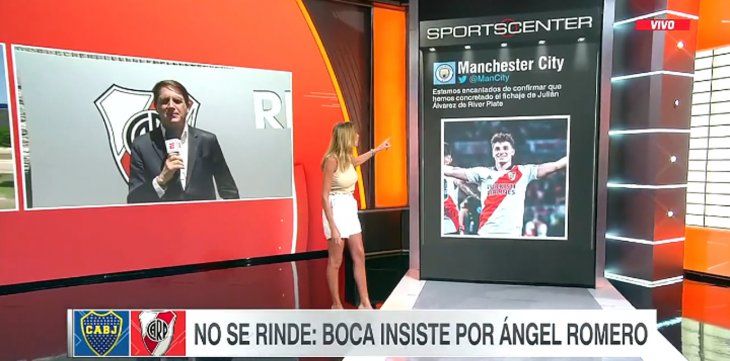 El día que Marcelo Gallardo hizo llorar en vivo a Alina Moine