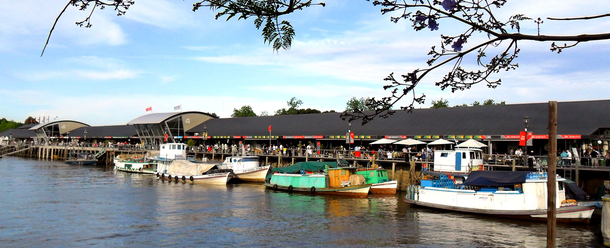 El lugar a la vera del Río de la Plata
