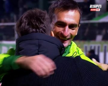 El saludo entre Barovero y Ponzio que emocionó a los hinchas de River