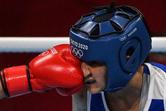Dayana Sánchez, la primera boxeadora argentina en un Juego Olímpico, perdió en su debut
