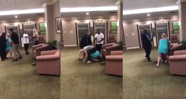 VIDEO: Dos mujeres pelearon a golpes de puño por un comentario racista