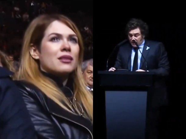 VIDEO: El llanto de Lilia Lemoine durante el espectáculo de Javier Milei