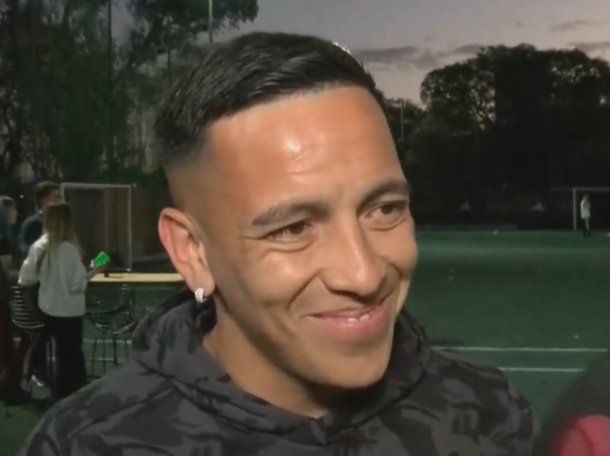 Esequiel Barco reveló la reacción de los jugadores de River a la caída de Boca en la final