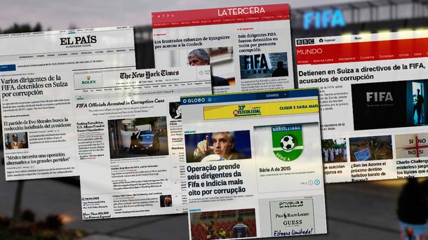 Los diarios del mundo se hacen eco del escándalo de la FIFA