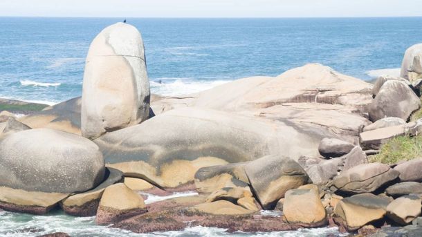 Las rocas de Ilha do Campeche conservan grabados históricos que reflejan la historia de quienes habitaron la región en el pasado. Las rocas de Ilha do Campeche conservan grabados históricos que reflejan la historia de quienes habitaron la región en el pasado.