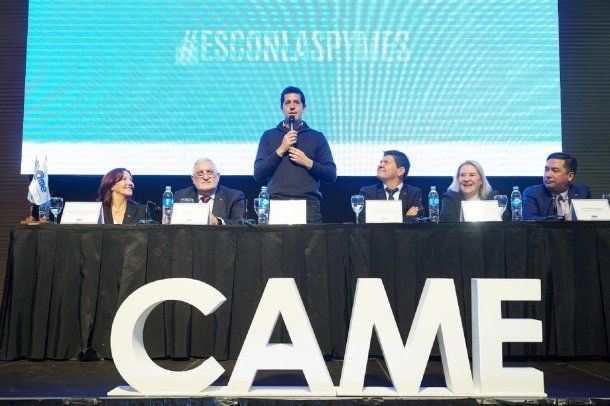 Wado de Pedro y Schiaretti participaron del encuentro de la CAME en Córdoba junto a más de 400 empresarios del sector