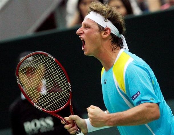 Nalbandian copa davis rusia festejo