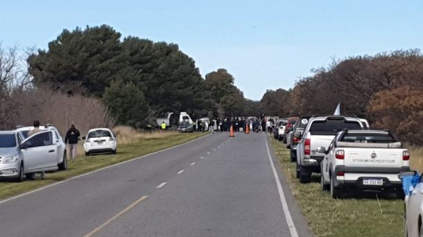 Monte Hermoso: bloquearon la ruta para evitar el ingreso propietarios no residentes